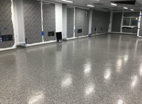 Commercial epoxy flooring